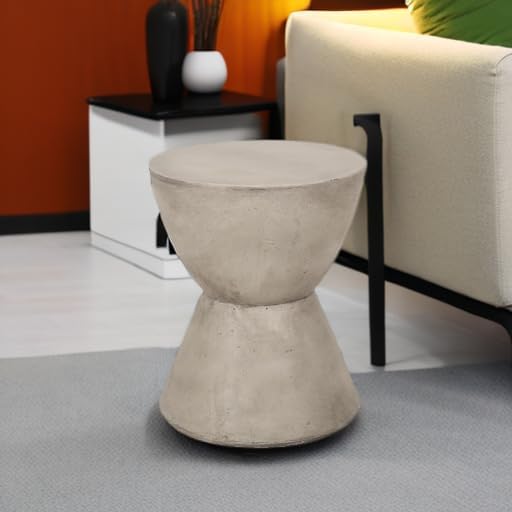 Christopher Knight Home 313408 Side Table, Light Gray