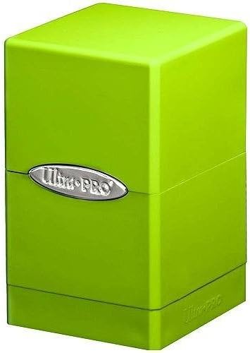 Lime Green Satin Tower Deck Boxes