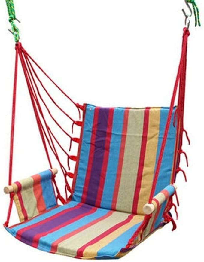 Portable Hammock Portable Outdoor Camping Hammock Breathable Hammock Swing hammut Chair for Backpacking Beach (Color : E)
