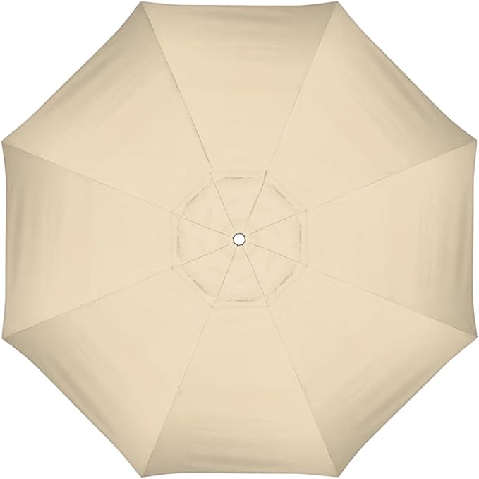 California Umbrella Replacement Canopy Cover in Sunbrella Antique Beige Umbrella, 11' Round