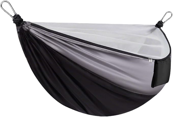 YSUEFIJO Outdoor Portable Hammock for Garden Or Camping, Lightweight Hammock with Strong Fabric, Comfortable Hammock for Relaxation, Easy to Hang Hammock, Perfect for Travel and Patio