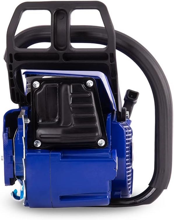 Holzfforma 76.5cc G466 Gasoline Chain Saw Power Head with 3/8" .063" 28Inch 92 Drive Links Guide Bar and Chain Normal Handle Bar
