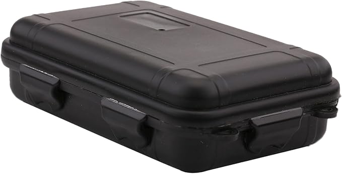 Dry Box, Container Storage Containers Shockproof Plastic Survival Container Carry Box Camping Sealed Dry Box for Fishing Camping Hiking (Large Size)