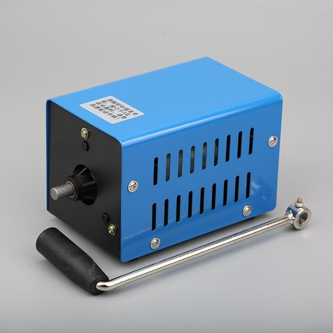 Portable Hand Crank Generator for RV and Camping, 20W USB Charger, Outdoor Survival Use, Metal Construction and Reliable