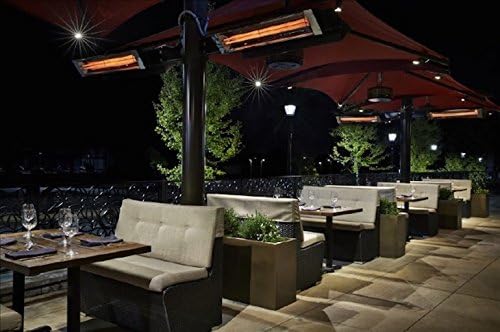 Infratech WD6024SS Dual Element 6,000 Watt Electric Patio Heater, Choose Finish: Stainless Steel