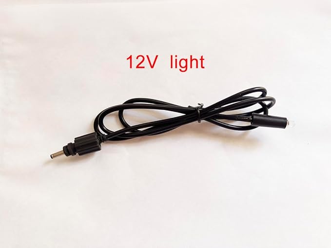 12V Tabletop Fountain Indoor Outdoor Pond 1 to 5 LED-Lights Underwater Feature for Modern Home Table Desk Office Patio DIY Replacement with Adapter US (Warm Lights)