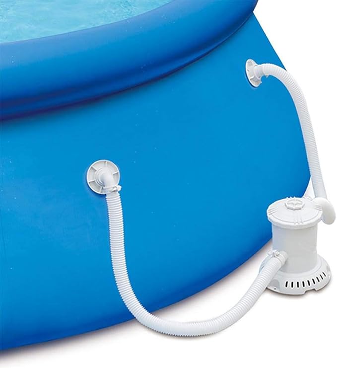 Summer Waves 12' Ft. Quick Set Inflatable Above Ground Pool with Filter Pump