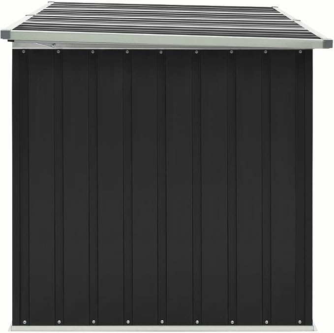Patio Storage Box,deck box,outdoor storage box,toolbox,patio furniture,Easy to open and close with hinged lid, Anthracite 67.3"x39"x36.6"