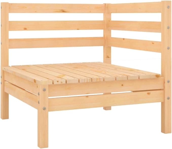 Patio Lounge Set,Wooden Sofa,Outdoor Furniture,Patio Conversation Sets,Outdoor Furniture Sets,for Garden,Deck,Backyard,3 Piece Solid Pinewood