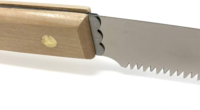 HACHIEMON Japanese Saw 210mm (8.3 Inch) Portable Hand Pruning Saw Compact and Smoothly
