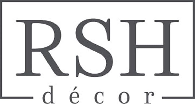 RSH Décor Indoor Outdoor Set of 4 Pillows Square and Lumbar Pillows, Choose Size and Color, (20" x 20" x 12", Crestwood Marine Blue Leaves)
