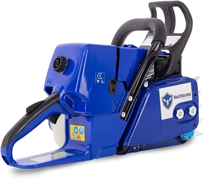 Holzfforma 76.5cc G466 Gasoline Chain Saw Power Head with 3/8" .063" 28Inch 92 Drive Links Guide Bar and Chain Normal Handle Bar