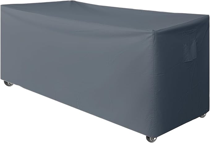 Outdoor Loveseat Cover,Waterproof for Outdoor Couch Cover, Outdoor Sofa Covers, Patio Furniture Covers, Patio Furniture Set, 62" W x 42" D x 27.5" H Grey