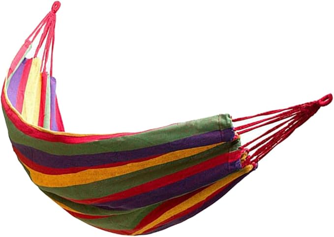 Camping Hammock Swing Bed Outdoor Hanging Bed Ropes for Family Friends