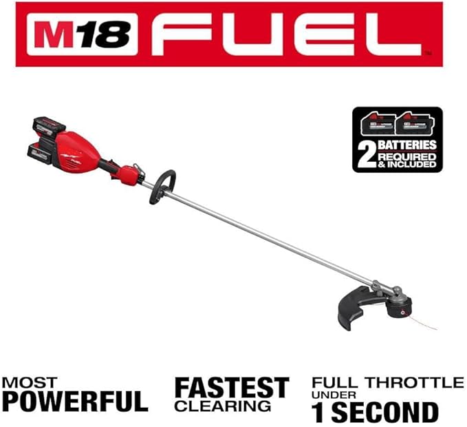 for Milwaukee.v M18 Fuel 17 inch Dual Battery String Trimmer Kit + TPT Premium cart