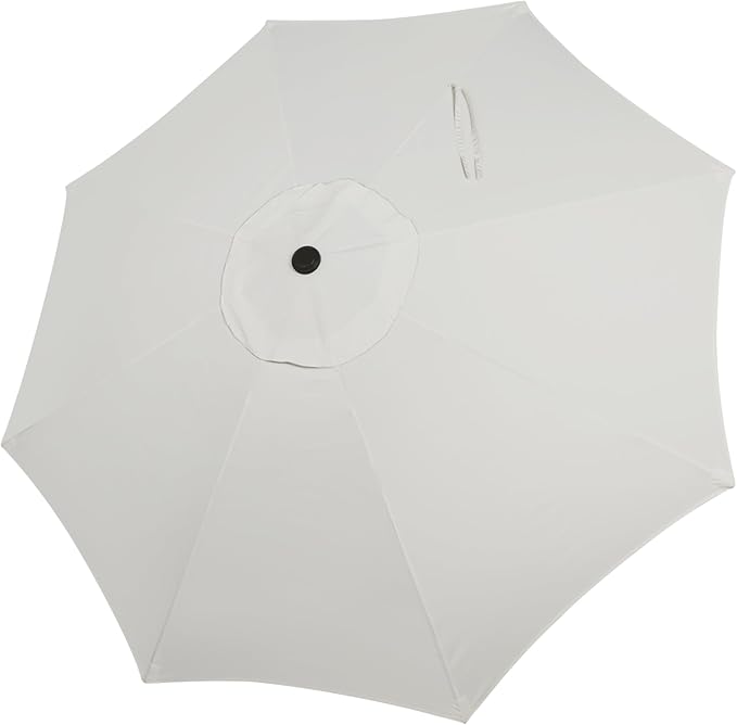 Blissun 9ft Patio Umbrella Replacement Canopy, Market Umbrella Top, Outdoor Table Umbrella Canopy for 8 Ribs, Canopy Only