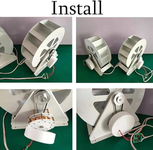 100W Water Wheel Hydropower Generator - Low-Speed Hydro Turbine for Outdoor Household Lighting & Power Equipment - Eco-Friendly Renewable Energy Solution