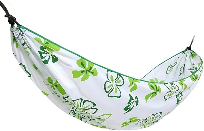 Outdoor Hammock Anti-Rollover Travel Camping Portable Hammock Hanging Chair Outdoor Portable Camping Travel Equipment (Color : White)