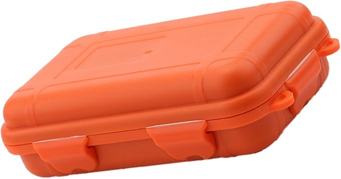 Dry Box, Container Storage Containers Shockproof Plastic Survival Container Carry Box Camping Sealed Dry Box for Fishing Camping Hiking (Large Size)