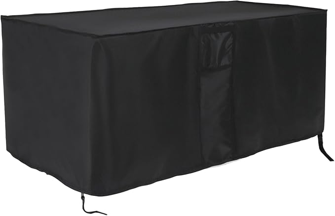 Outdoor Storage Box Cover for Deck Box, Deck Box Cover, Waterproof Patio Storage Box Covers - 54 x 17 x 18 Inch
