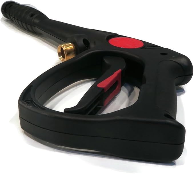 The ROP Shop Pressure Washer Front Entry Spray Gun, Maximum 3000 PSI, 140° F, 7 GPM, with 18" Extension Wand and 35 ft Hose