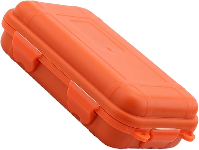 Dry Box, Container Storage Containers Shockproof Plastic Survival Container Carry Box Camping Sealed Dry Box for Fishing Camping Hiking (Large Size)