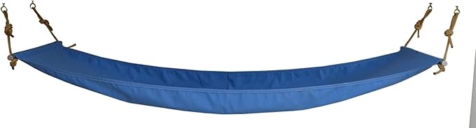 Full Hammock with Mounting Hardware, Light Blue