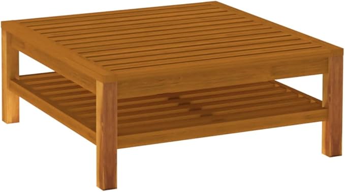 Patio Lounge Set with Cream Cushion,Patio Furniture Sets,Patio Conversation Sets,Outdoor Furniture Sets,for Garden,Backyard,Outdoor,7 Piece Solid Acacia Wood