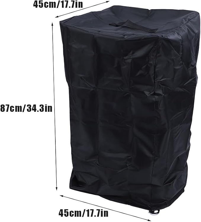 Tiiyee Pressure Washer Cover, Protective Outdoor Cover Heavy Duty Waterproof Dustproof Protection Pressure Washer Pump Protector with Windproof Drawstring for Electric Cleaner 17.7 x 17.7 x 34.3 Inch