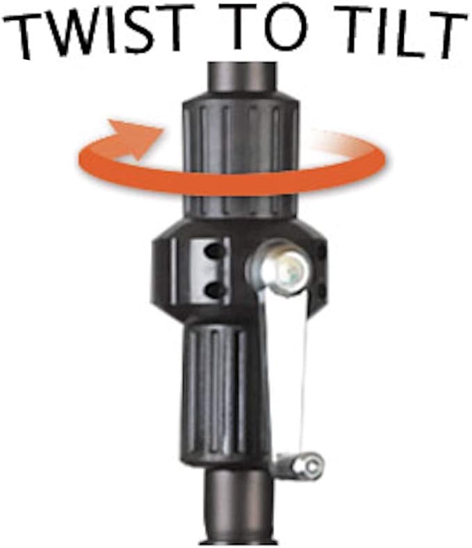 California Umbrella 9' Round Crank Lift, Collar Tilt, Aluminum Pole, Fiberglass Rib Patio Umbrella,