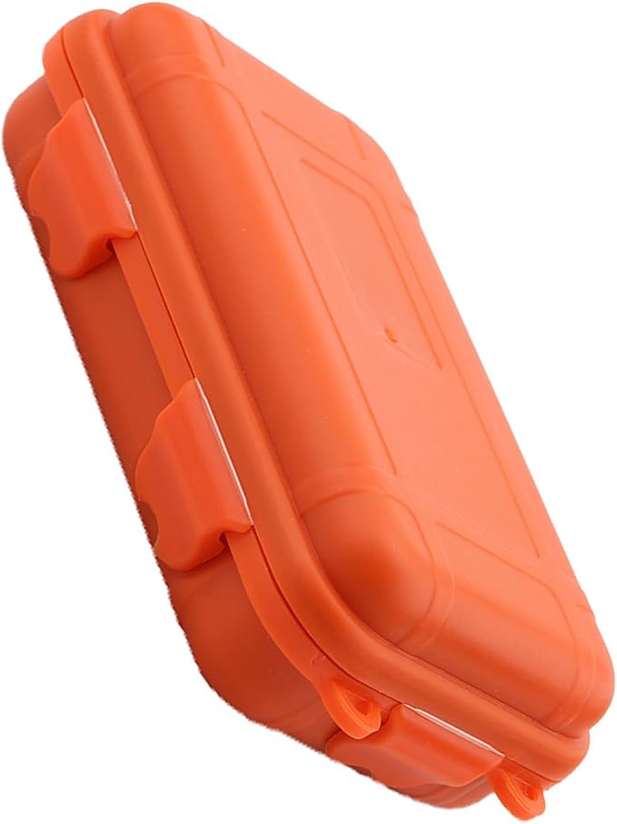 Dry Box, Container Storage Containers Shockproof Plastic Survival Container Carry Box Camping Sealed Dry Box for Fishing Camping Hiking (Large Size)