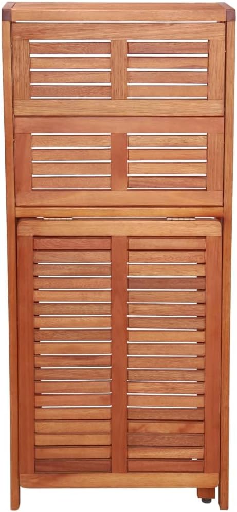 3 Piece Folding Bistro Set, Porch Furniture Set Outdoor Sofa Set Patio Conversation Set Outdoor Dining Sets for Piazza Poolside Negotiation Area Exhibition Solid Acacia Wood