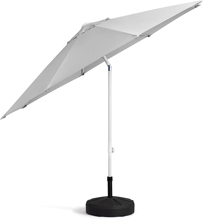 Aqua Outdoors Patio Umbrella – Heavy Duty, Wind-Stable, Adjustable Tilt & Height – Sun Shade for Pool, Deck, Backyard – Rust-Free Frame – Easy Assembly