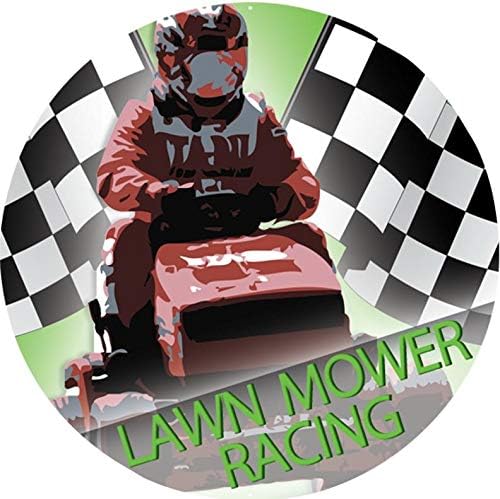 Crown Awards Lawn Mower Racing Trophy, 5.5" Glory Resin Lawn Mower Racing Trophies with Free Custom Engraving