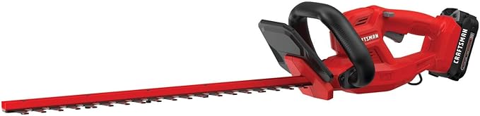 Craftsman V20 Cordless Hedge Trimmer (CMCHT810C1) and CRAFTSMAN 20V MAX Cordless Leaf Blower Kit (CMCBL710D1) Bundle