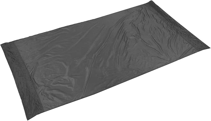 Portable Parachute Camping Hammock, Lightweight Outdoor Hammock with Aluminum Snap Hooks and Storage Bag for Hiking, Travel, and Picnics, 200kg Load Capacity (Grey)