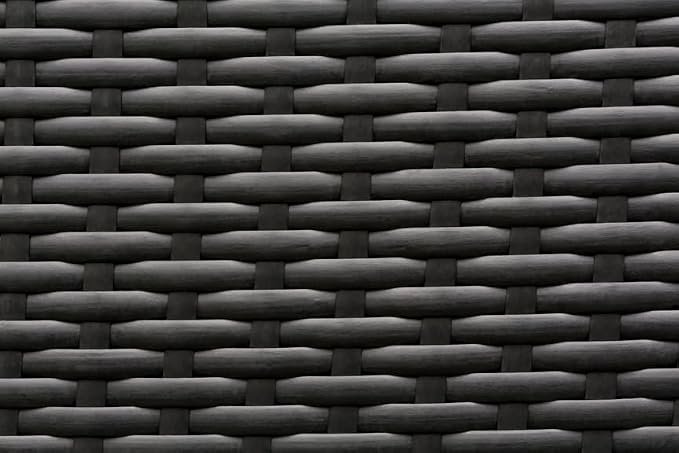Sunbrella Taupe Fully Assembled 10 Piece Ohana Outdoor Patio Furniture Black Wicker Conversation Set with Club Chair and 42-inch Propane Gas Fire Table