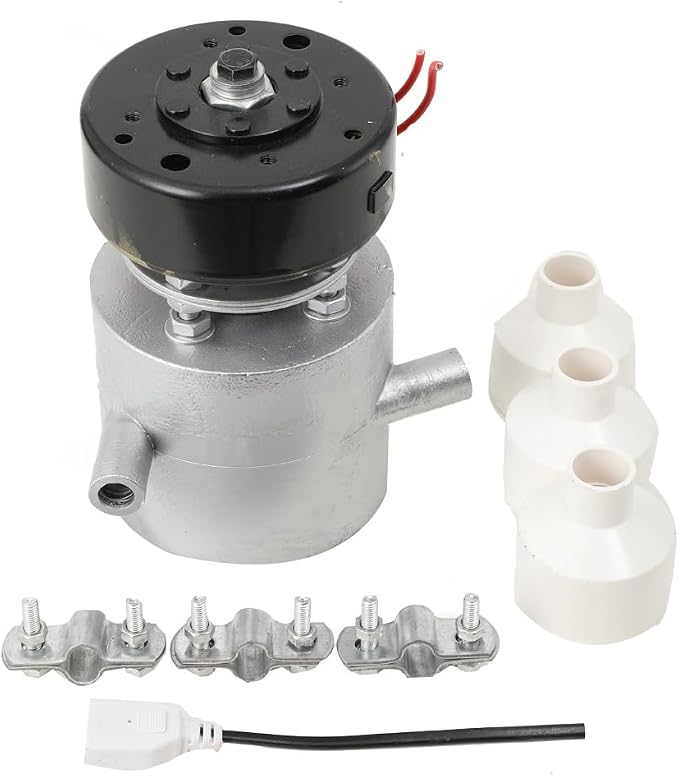 Hydro Water Turbine Generator, 1000W Micro Hydroelectric Generator 220V Three-Pipe AC High Power with Ballast & 150mm(3 X 50mm) Inlet Fitting, 10L/S