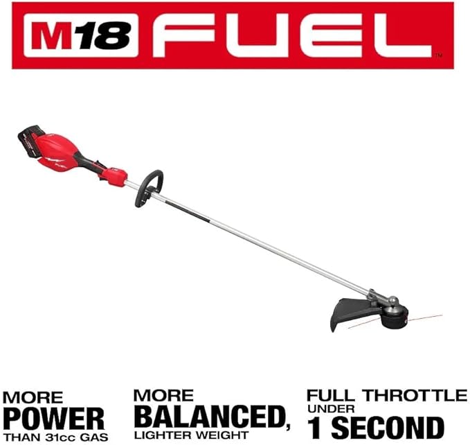 3046-21HD Brushless String Trimmer for Milwaukee M18 18V Fuel 16in Cordless String Trimmer Kit