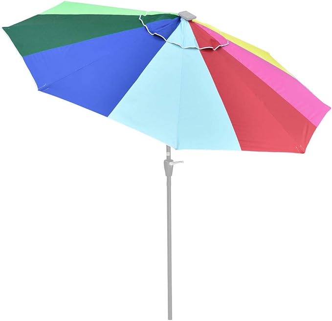 Yescom Patio Umbrella Replacement Outdoor Canopy Beach Backyard Market Table Top Cover