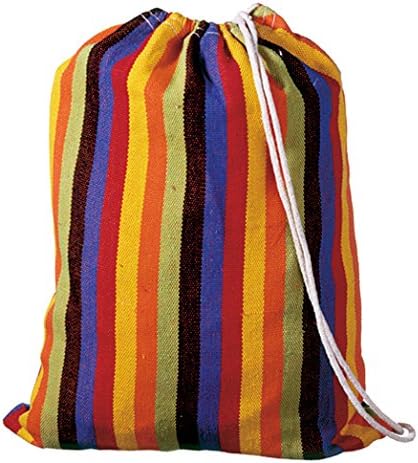BYER OF MAINE Paradiso Hammock, Authentic Brazilian, Tropical, Recycled Cotton/Polyester Blend, Double, 142" L x 68" W, Holds up to 400lbs