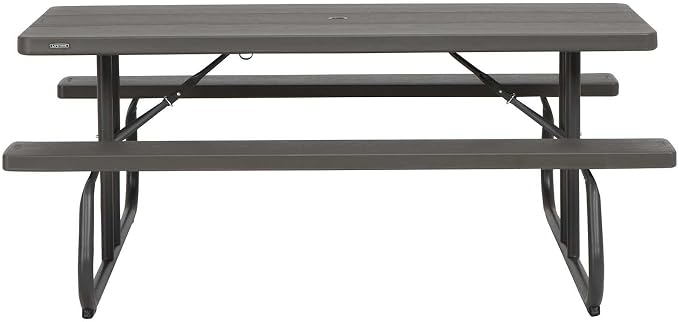 6Ft Woodgrain FLD Picnic Table