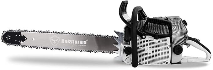 Holzfforma 92CC G660 PRO Gasoline Chain Saw Power Head with 28 Inch 3/8" .063" 92DL Guide Bar and Saw Chain Wrap Around Handle Bar Stronger Sprocket Cover