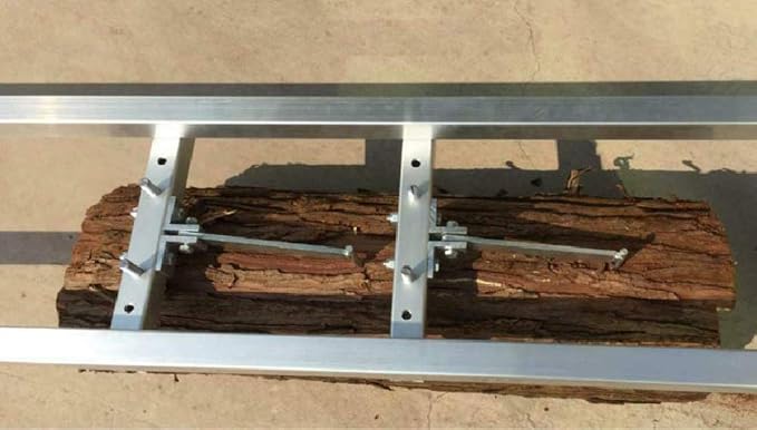 Portable Chainsaw Mill 36 Inches Planking Milling Bar Size 14 Inches to 36 Inches,with 9Ft Rail Mill Guide System