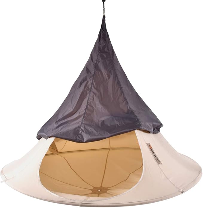 Vivere Polyester Taffeta Double Cacoon Protective Outdoor Cover - Taupe
