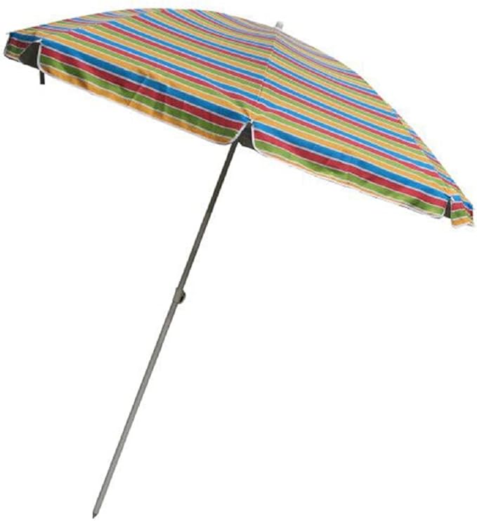 UNIWARE Beach Umbrella Portable SPF50+ Protection Sunshade Umbrella with Carry Bag, Push Button, Outdoor/Patio/Garden/Beach