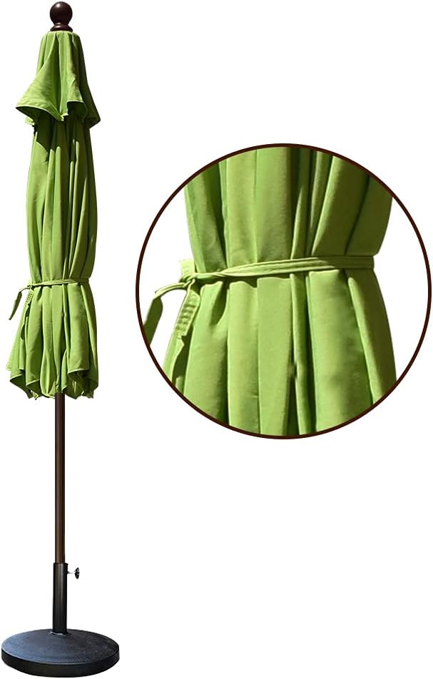 EliteShade USA 10-Year-Non-Fading 9Ft Market Patio Umbrella, UPF 50+ UV Protection Performance Sun Umbrella, Heavy Duty Commercial Grade Outdoor Table Umbrella with Crank & Tilt, Windproof Vented Top for Garden, Pool, Deck and Outdoor Playsets, Macaw G...