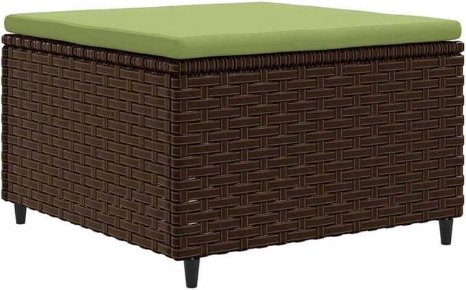 Outdoor Seating Furniture,Outdoor Conversation Sets,7 Piece Patio Lounge Set with Cushions Brown Poly RattanSuitable for Patio, Garden, Gazebo Low