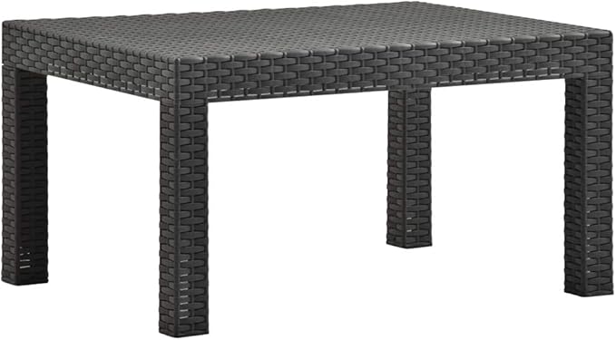 2 Piece Patio Lounge Set,Patio Furniture Set,Garden Conversation Bistro Sets for Yard,Pool or Backyard,with Cushion PP Anthracite(Easy to Assemble)