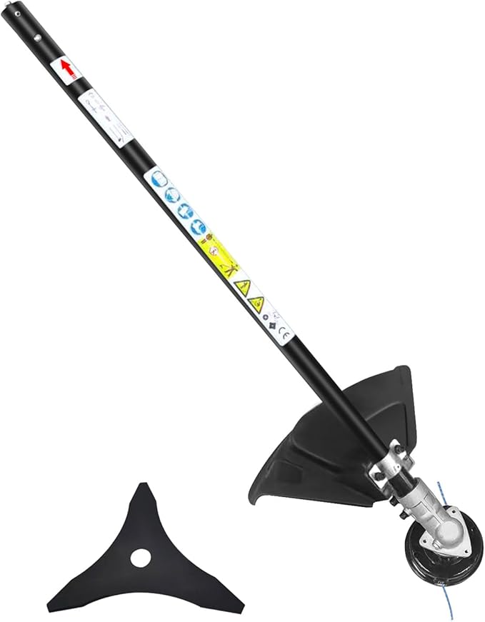 Replacementparts Flexible Shaft Trimmer Attachment Compatible with Worx Troy-Bilt and Sunseeker String Trimmers and Power Head Black